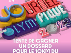 Un dossard pour le 10 km du “Marathon pour tous” des JO 2024?