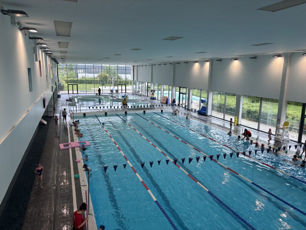 Photo du bassin du centre aquatique l'Oréade