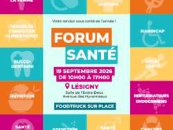 Venez au forum santé de l’Orée de la Brie et des Portes Briardes
