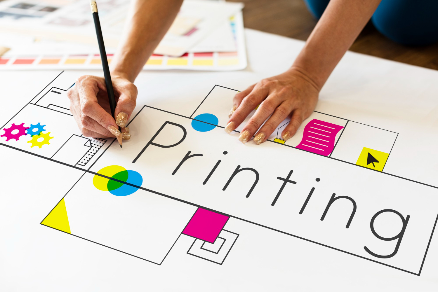 Image printing pour agrémenter une fiche annuaire d'une entreprise d'impression