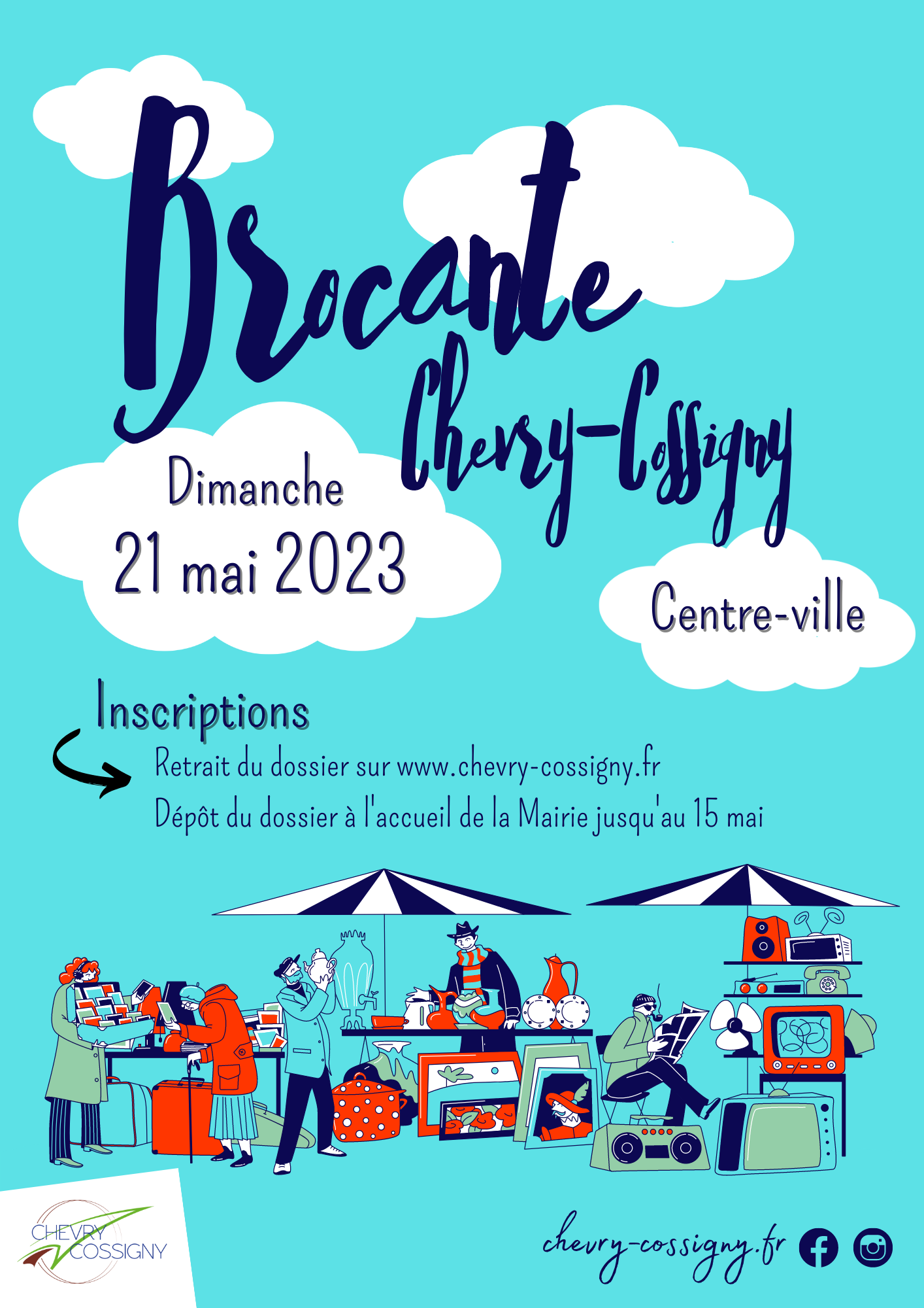 brocante le 18 mai 2025